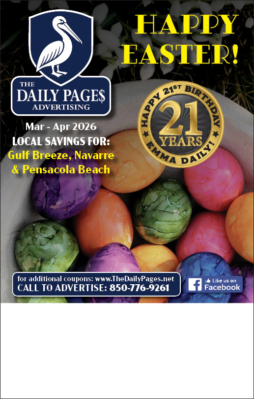 Daily Pages Gulf Breeze March-April 2026